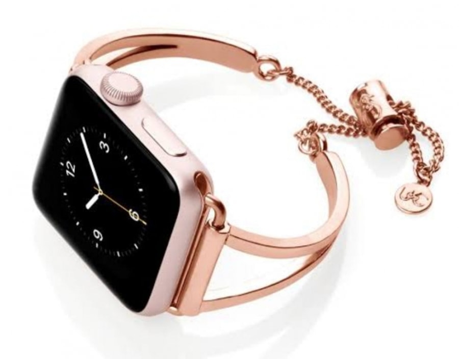 Apple watch rose gold bangle Fabulously Fit Fabulously Fit