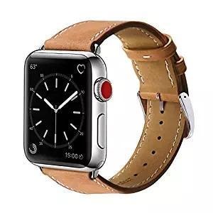 Genuine leather strap discount for apple watch