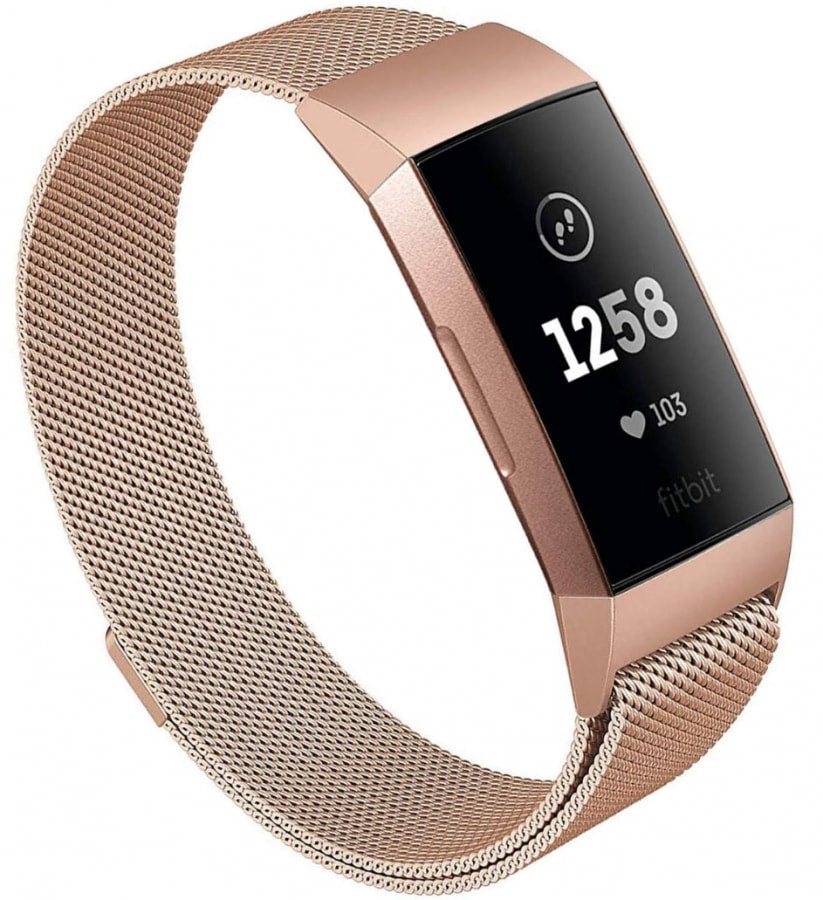 Fitbit metal best sale strap charge 3