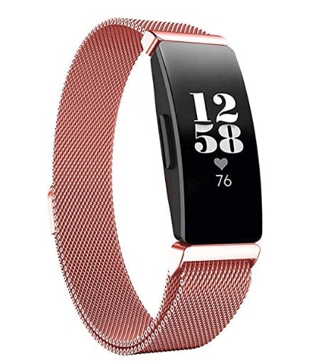 Fitbit inspire clearance hr rose gold