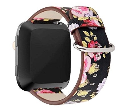 Fitbit versa floral on sale band