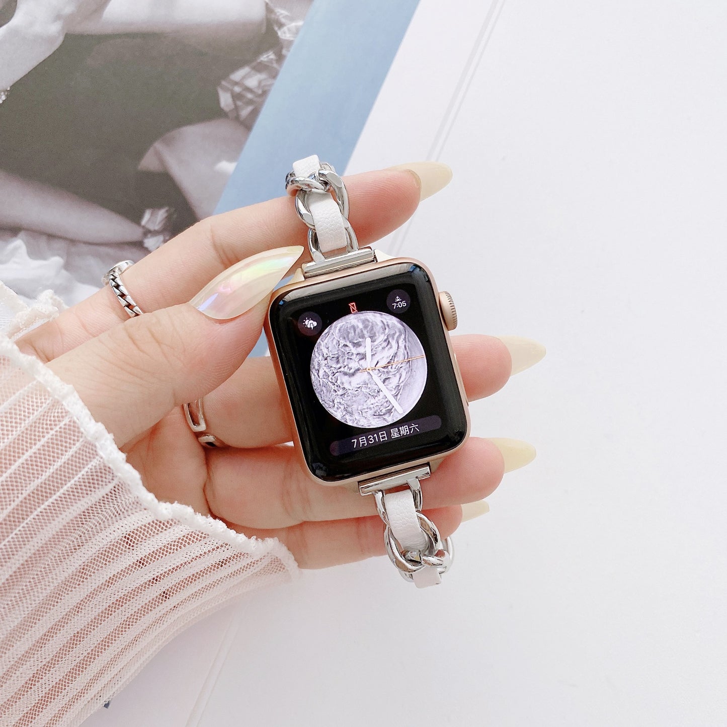 Fabulously Fit stylish bracelet strap for Apple watch